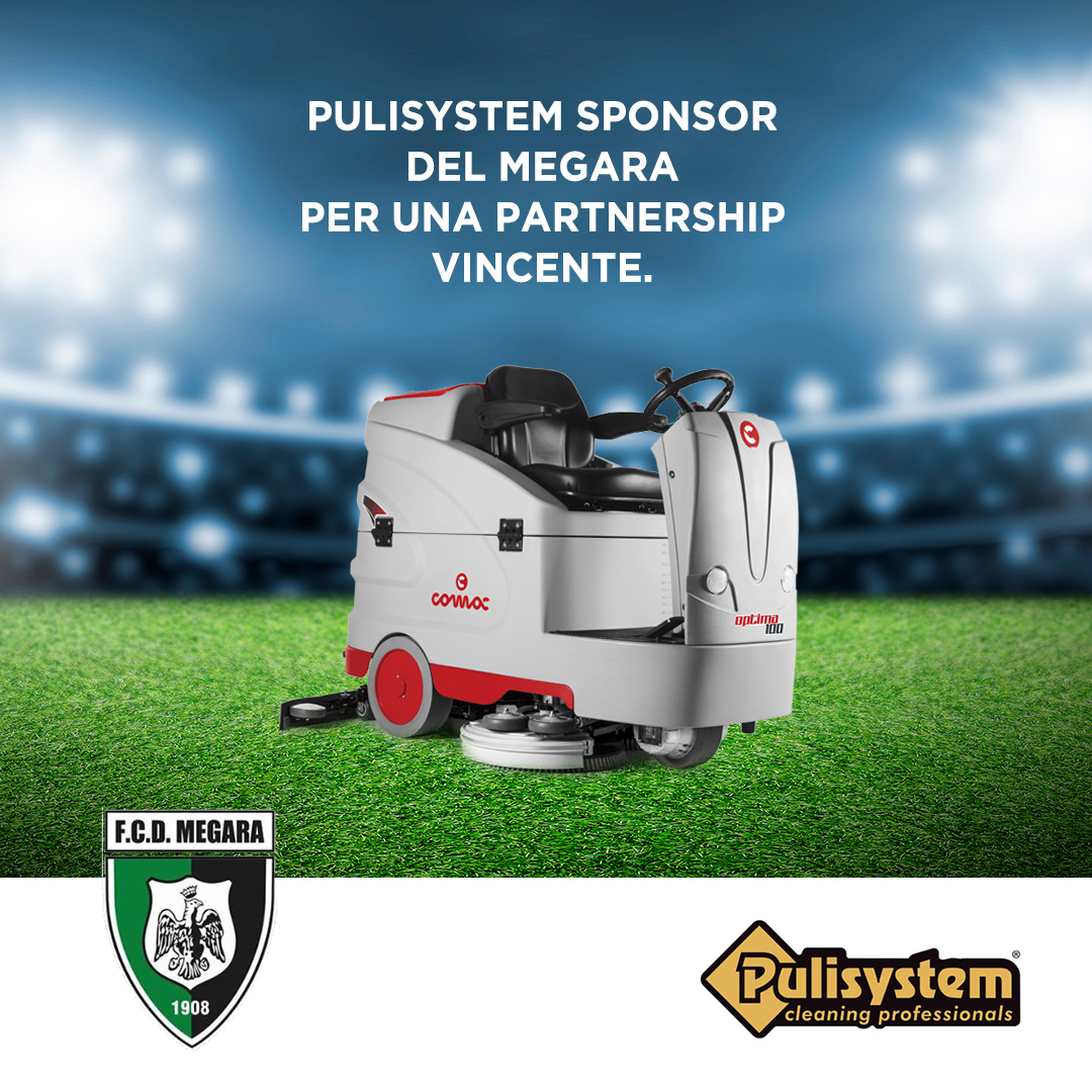 Pulisystem sponsor del Megara Calcio