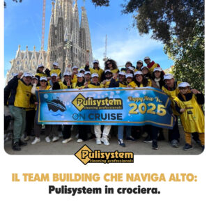 Scopri di più sull'articolo Il Team Building che naviga alto: Pulisystem in crociera